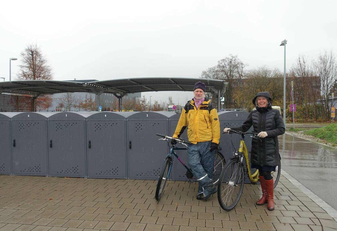 Fahrradboxen Bahnhof