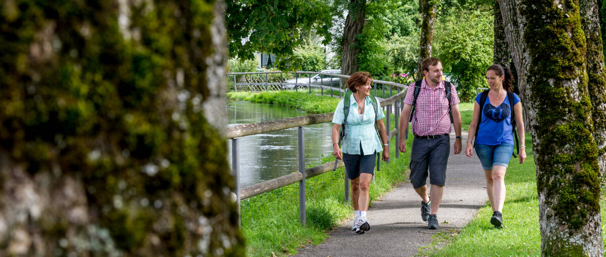 Wandern an der Mindel